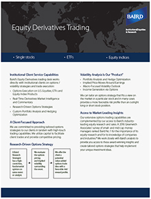 Equity Derivatives Trading
