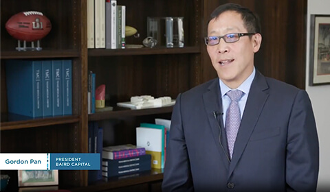 Video Thumbnail: Still of Gordon Pan, President of Baird Capital