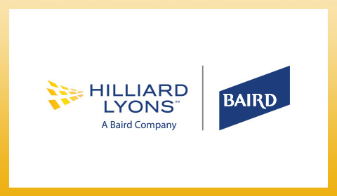 Hilliard Lyons and Baird logos