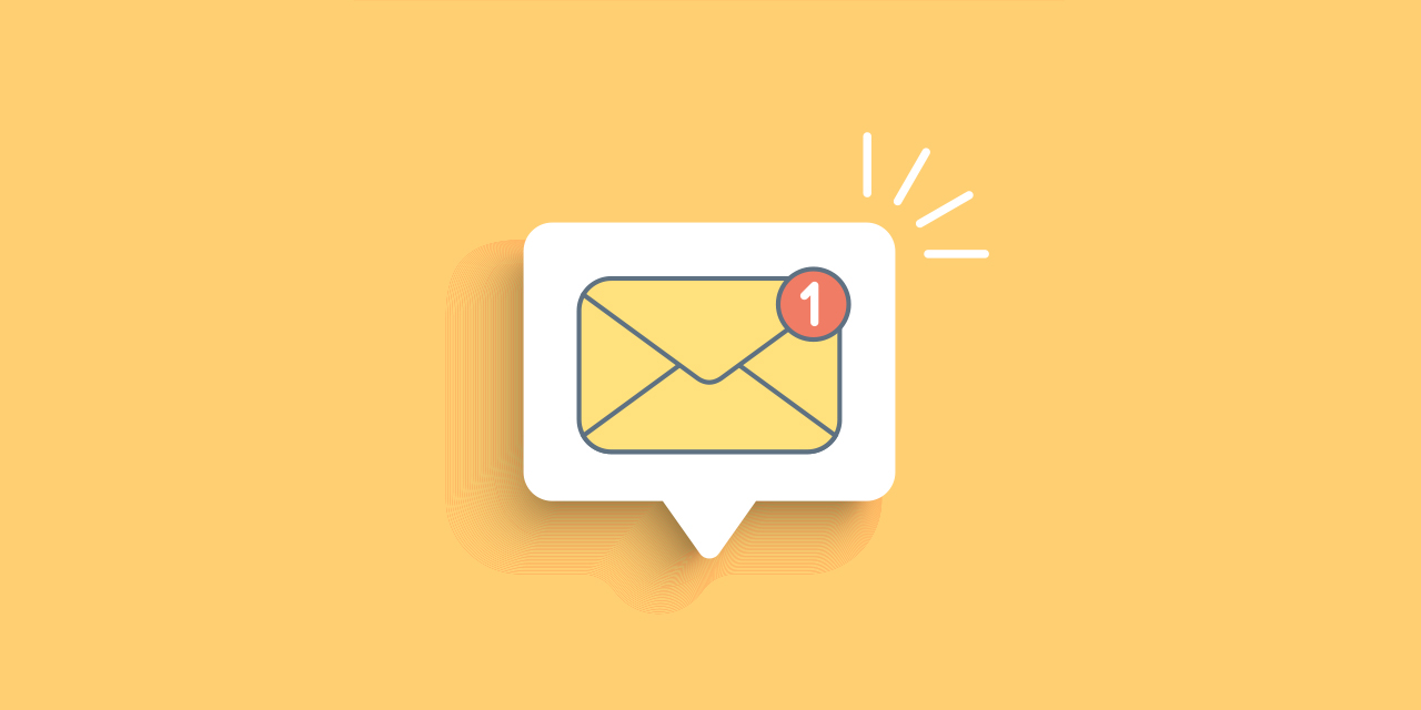 Yellow Envelope Icon