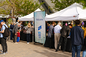 Baird welcome tent
