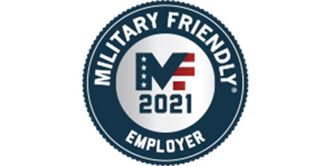 2021 Military Friendly Employer Logo