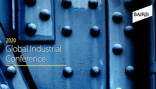 Baird's Virtual Global Industrial Conference
